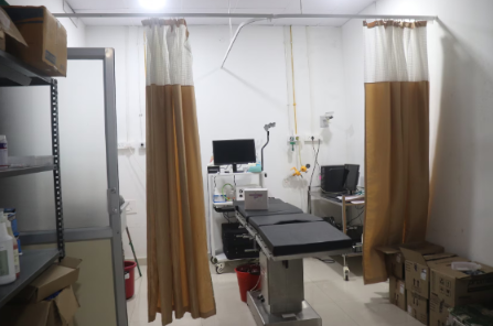 Hospital corridor