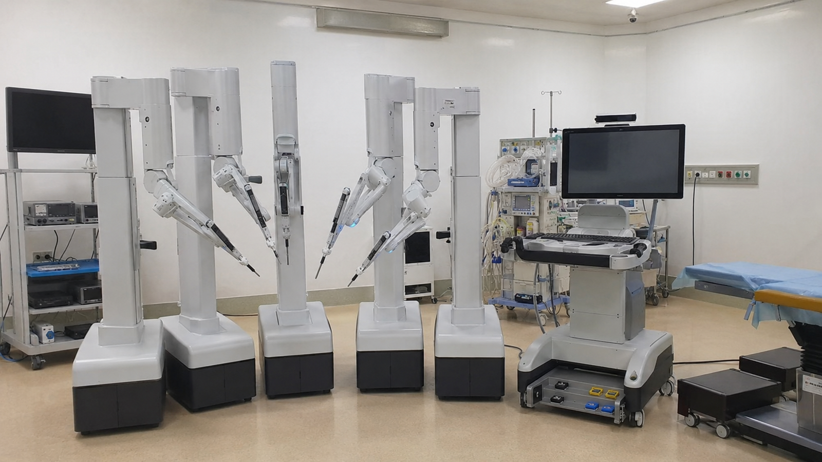SSI MANTRA V3 Robotic Surgery System at Preetham Hospitals Salem